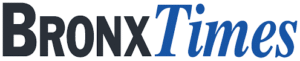 Bronx Times logo with "Bronx" in bold black letters and "Times" in blue italicized font on a white background.